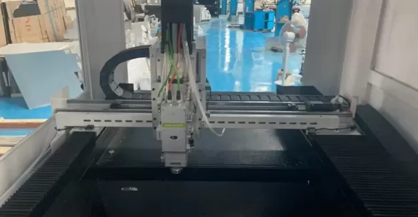 XY axis ball screw transmission